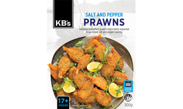 KB's Salt and Pepper Prawns