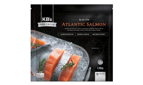 KB's Fine Catch Skin On Atlantic Salmon