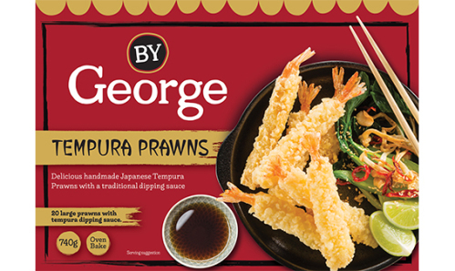 By George Tempura Prawns with Tempura Sauce