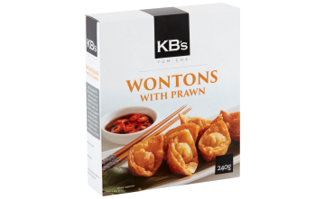 KB's Wontons with Prawn