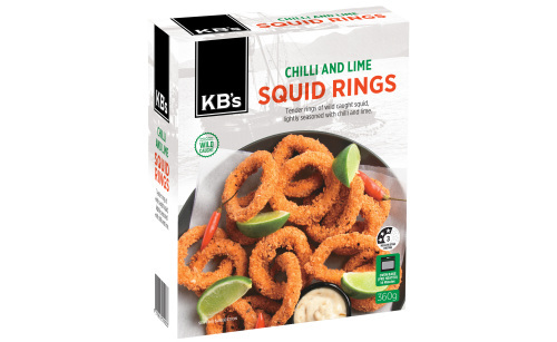 KB's Chilli & Lime Squid Rings