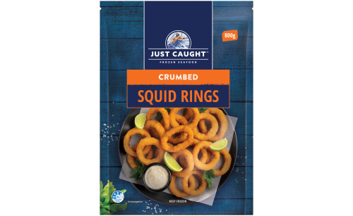 Just Caught Crumbed Squid Rings