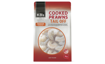 KB's Cooked Prawns Tail Off