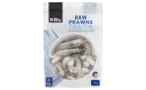 KB's Raw Prawns Tail On