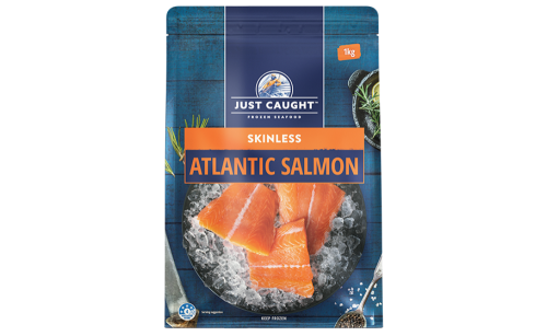 Just Caught Atlantic Salmon Portions