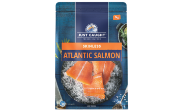 Just Caught Atlantic Salmon Portions