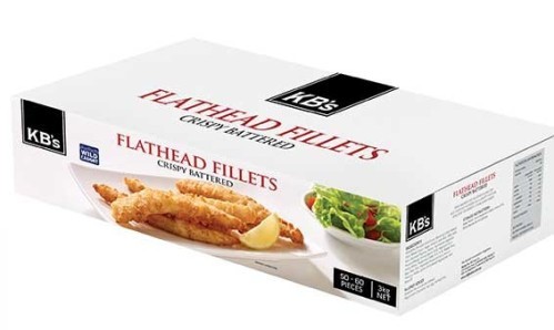 KB's Crispy Battered Flathead Fillets