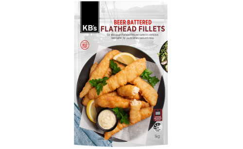 KBs Beer Battered Flathead