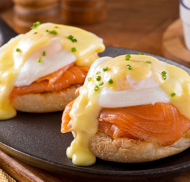 Smoked Salmon Eggs Benedict